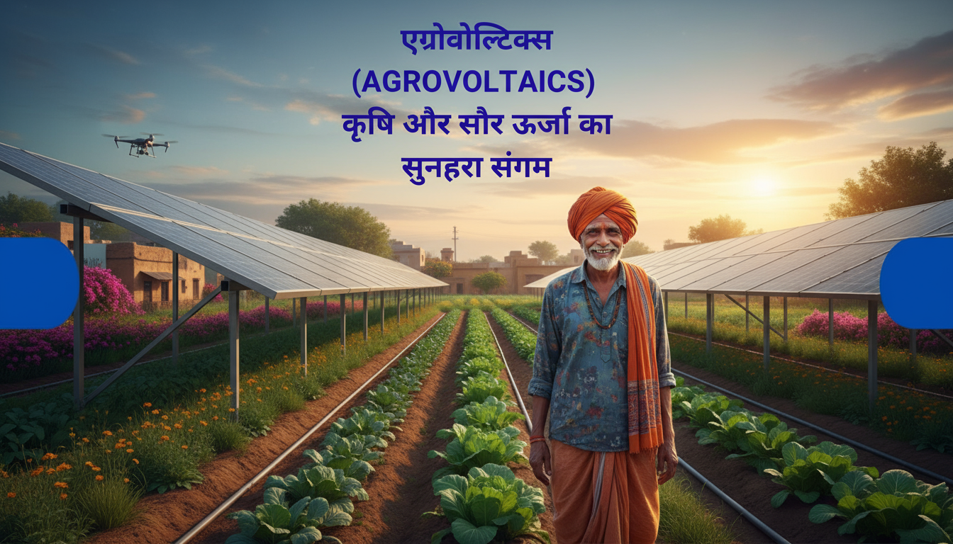 एग्रोवोल्टिक्स (Agrovoltaics) कृषि और सौर ऊर्जा का सुनहरा संगम